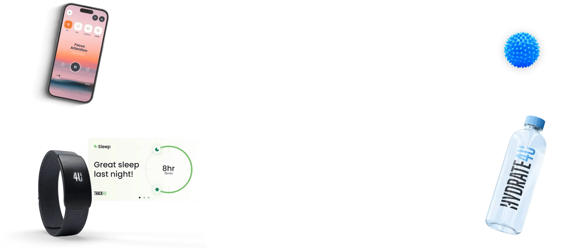 4U wellness main header banner layer