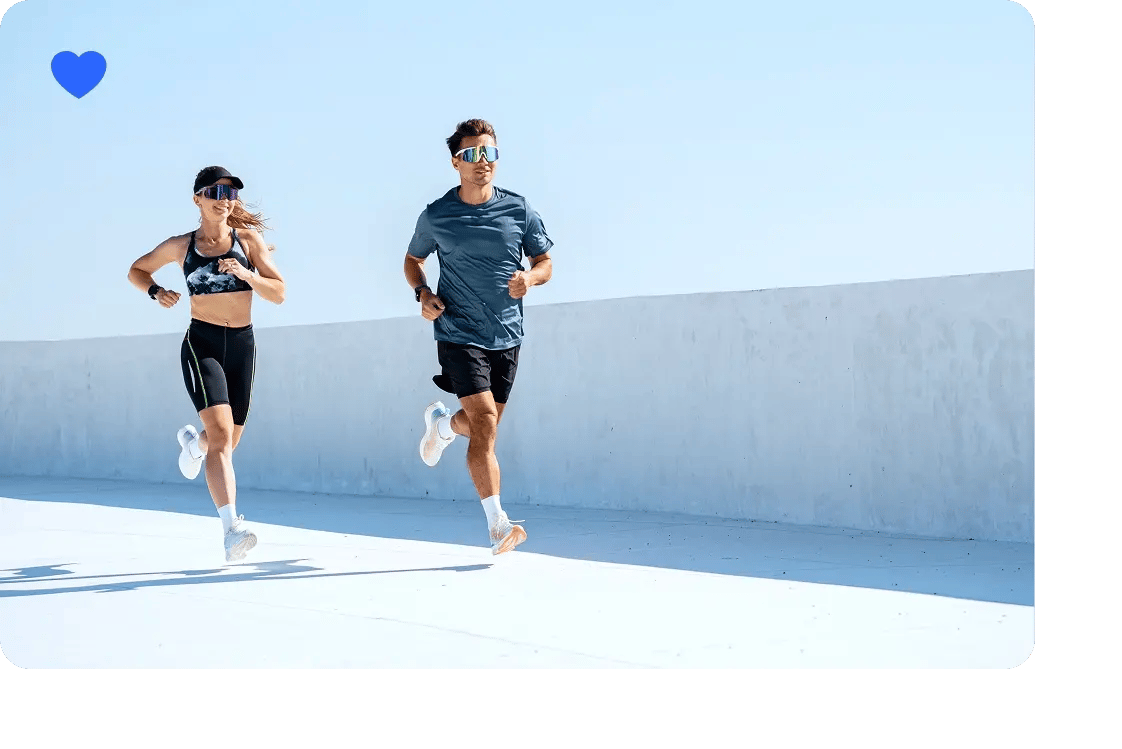 4UWellness move4U - two people running