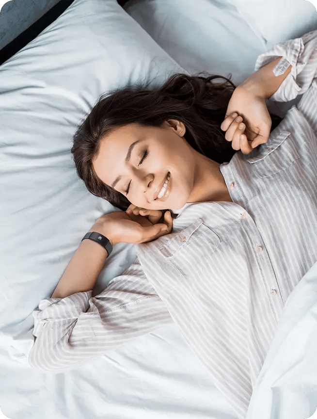 Track4U woman sleeping