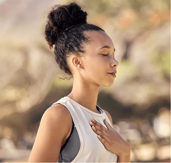 calm4U woman calming down